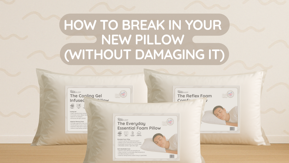How to Break In Your New Pillow (Without Damaging It)