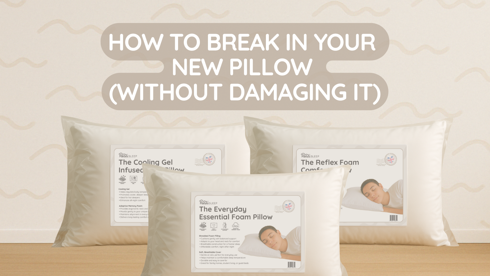 How to Break In Your New Pillow (Without Damaging It)