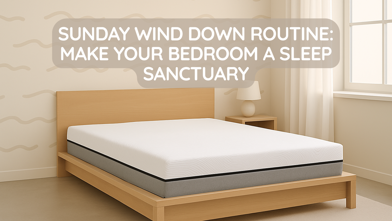 Sunday Wind Down Routine: Make Your Bedroom a Sleep Sanctuary