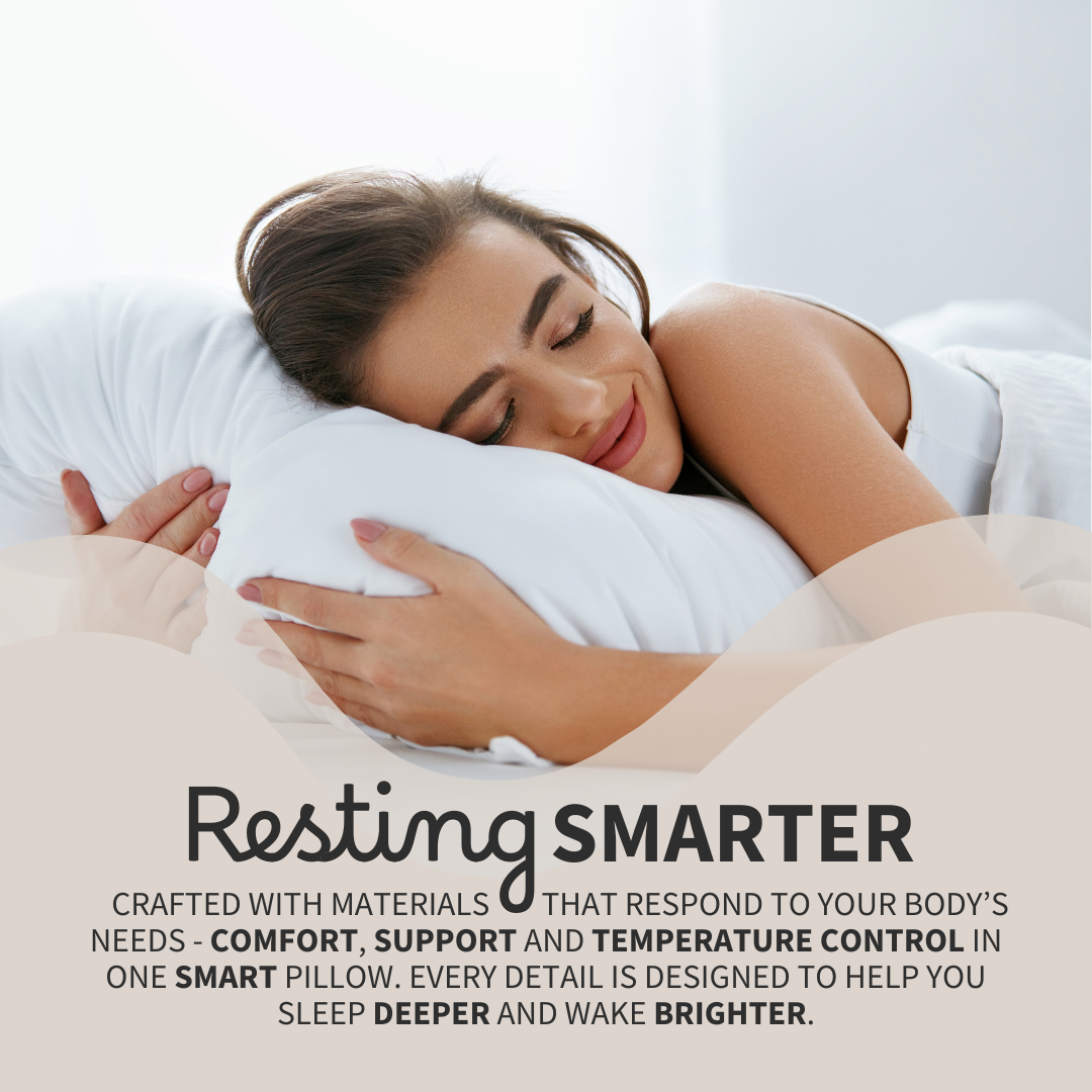 Resti Luxe Sleep Pillow - Cooling Gel Technology for Superior Comfort