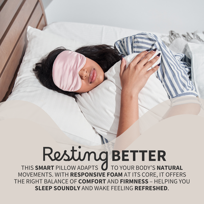 Resti Comfort Sleep Pillow - Advanced Reflex Foam for Premium Support