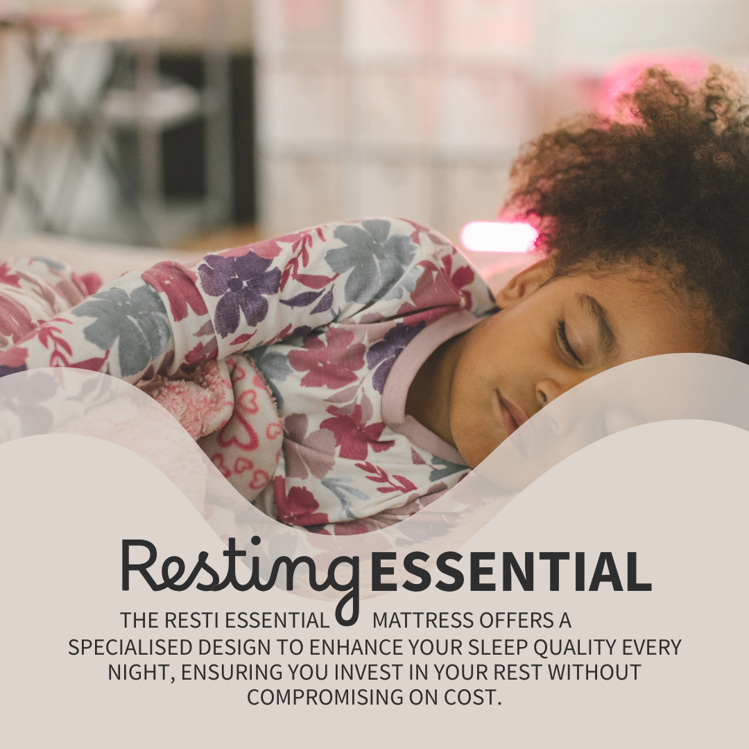 Resti Essential Children’s Mattress – Soft Comfort Bonnell Spring Mattress for Kids