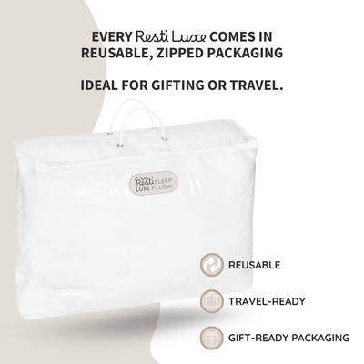 Resti Luxe Sleep Pillow - Cooling Gel Technology for Superior Comfort