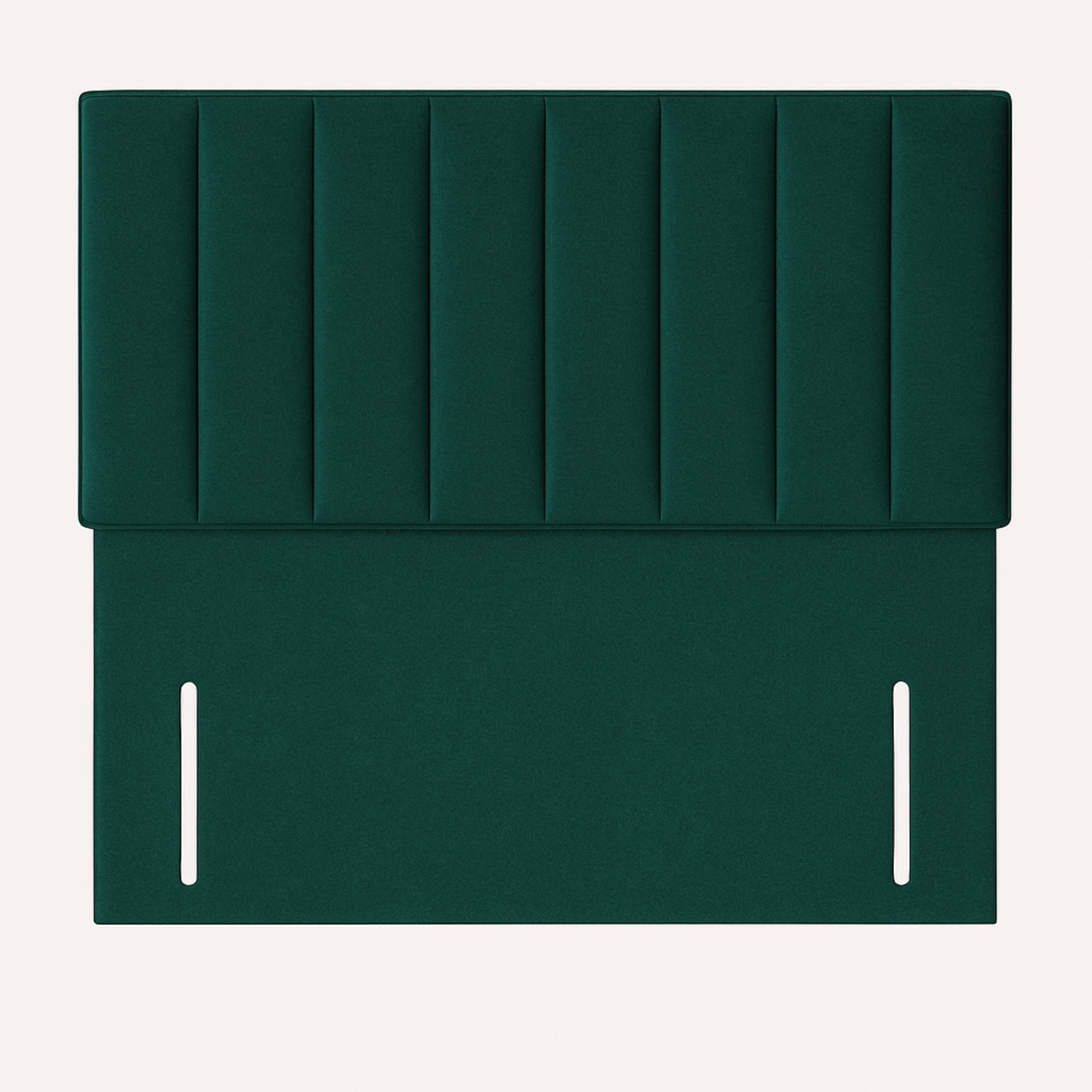 Resti Serenity Bed – Velvet Jasper Green | Double (4'6) with Luna 1000 Mattress