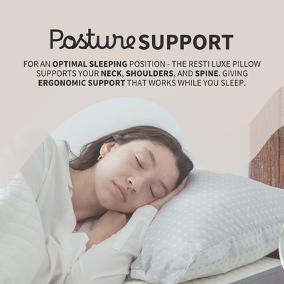 Resti Luxe Sleep Pillow - Cooling Gel Technology for Superior Comfort