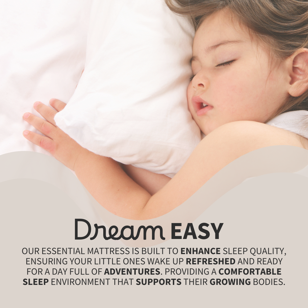 Resti Essential Children’s Mattress – Soft Comfort Bonnell Spring Mattress for Kids