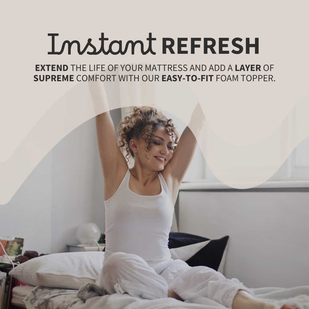 Resti Luxe Foam Mattress Topper: Enhanced Comfort with Premium Foam