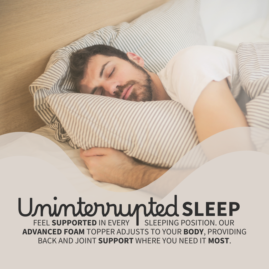 Resti Luxe Foam Mattress Topper: Enhanced Comfort with Premium Foam