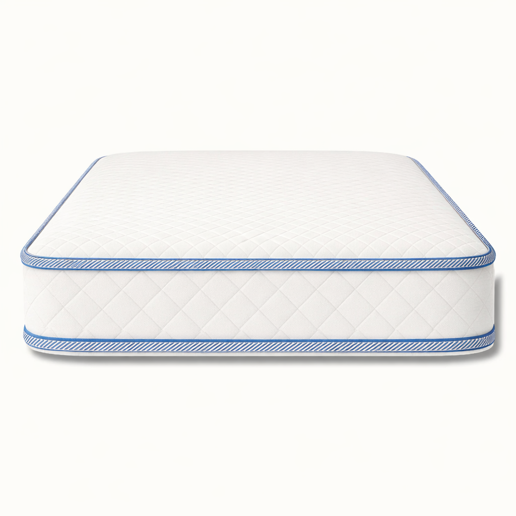 Blue Tape Diamond Mattress 20cm Deep Bonnell Open Coil Spring Mattress