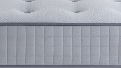 Resti Halo Mattress - 12.5g Spring - Open Coil - Turnable & Tufted - 24cm Depth