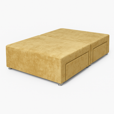 Resti Divan Base - Crushed Velvet Smoke