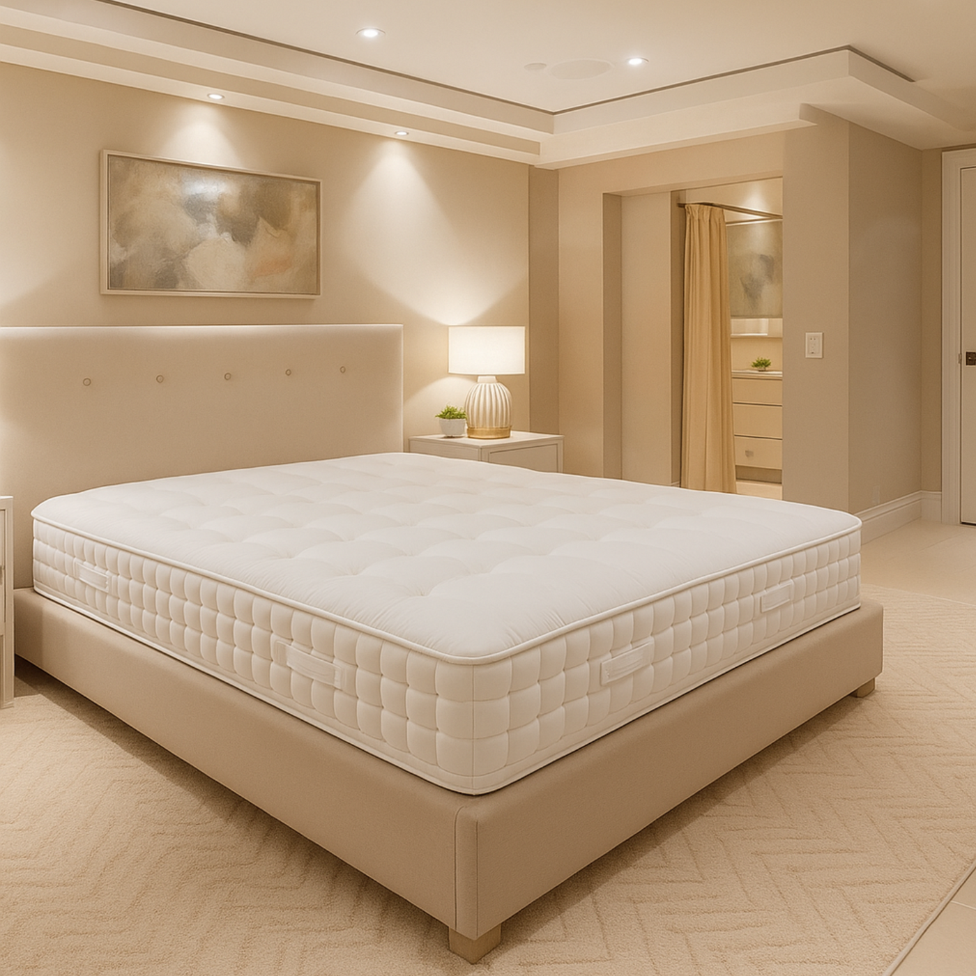 Resti Imperia Mattress – 8000 Pocket Springs | Natural Fillings | Medium Comfort