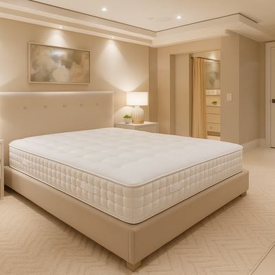 Resti Imperia Mattress – 8000 Pocket Springs | Natural Fillings | Medium Comfort