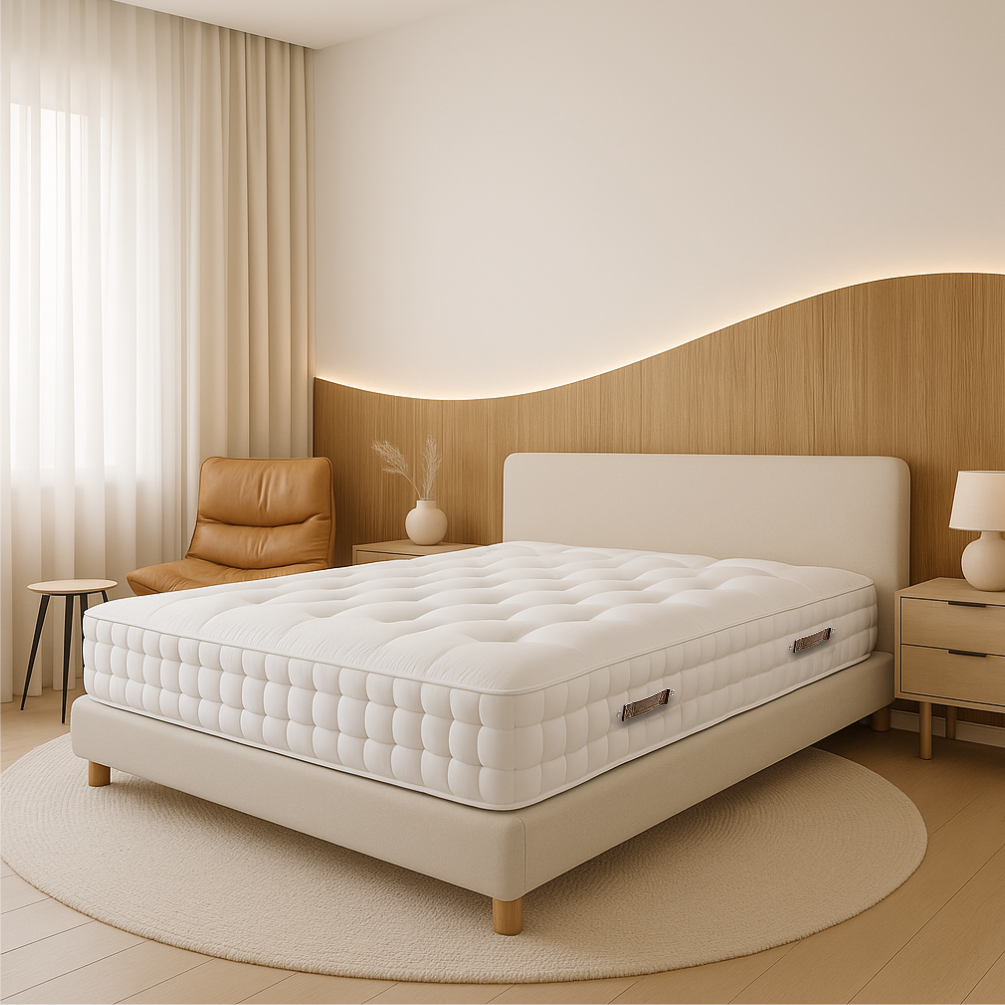 Resti Regalia Mattress – 4500 Pocket Springs | Natural Fillings | Luxurious Comfort