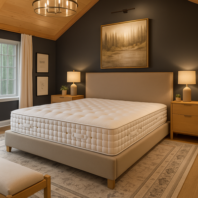 Resti Imperia Mattress – 8000 Pocket Springs | Natural Fillings | Medium Comfort