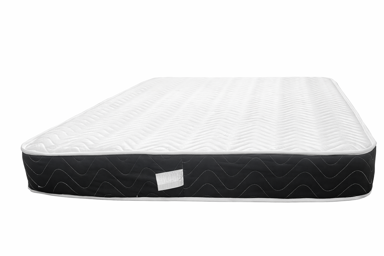Black Pattern Medium Soft or Medium Firm Comfort, Breathable Hypoallergenic Cover, 3 Layer Support System, Durable & Supportive Sleep Mattress