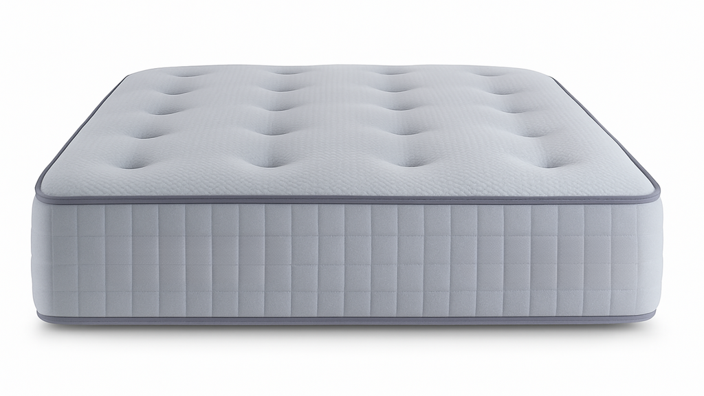 Resti Halo Mattress - 12.5g Spring - Open Coil - Turnable & Tufted - 24cm Depth