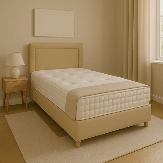 The Reverie Resti 3ft Single Fabric Floorstanding Headboard