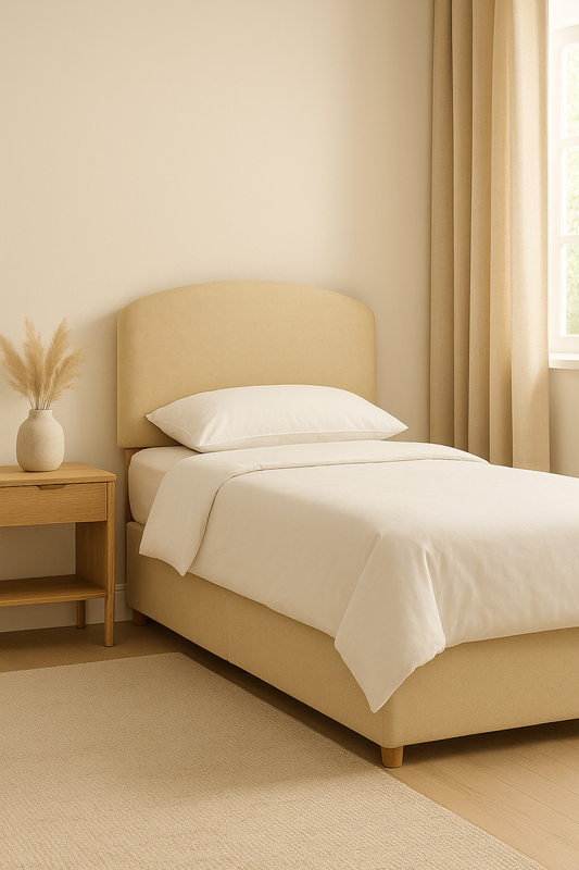 The Ripple Resti 3ft Single Fabric Floorstanding Headboard