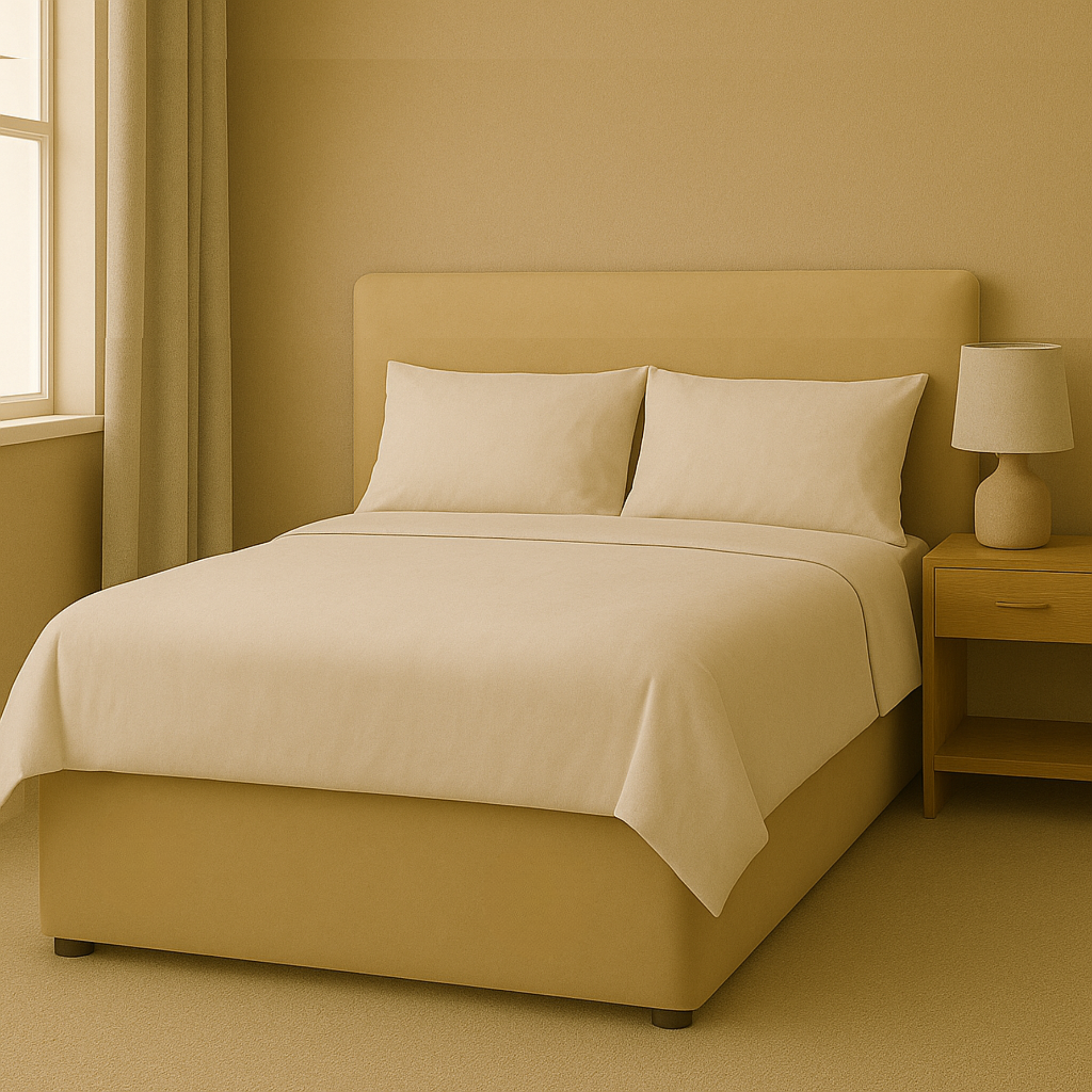 Resti Soothe Fabric Strutted Headboard