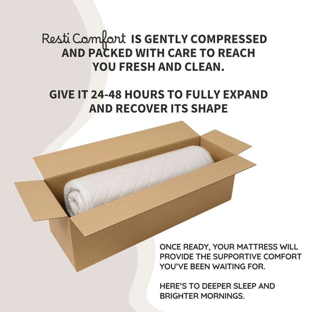 Resti Comfort Mattress – Soft-Medium Bonnell Spring Mattress for Everyday Sleepers